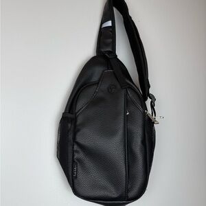 Nicole Miller Black Modern Backpack
